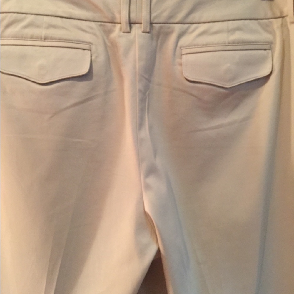Mark Eisen George cream polished cotton crops